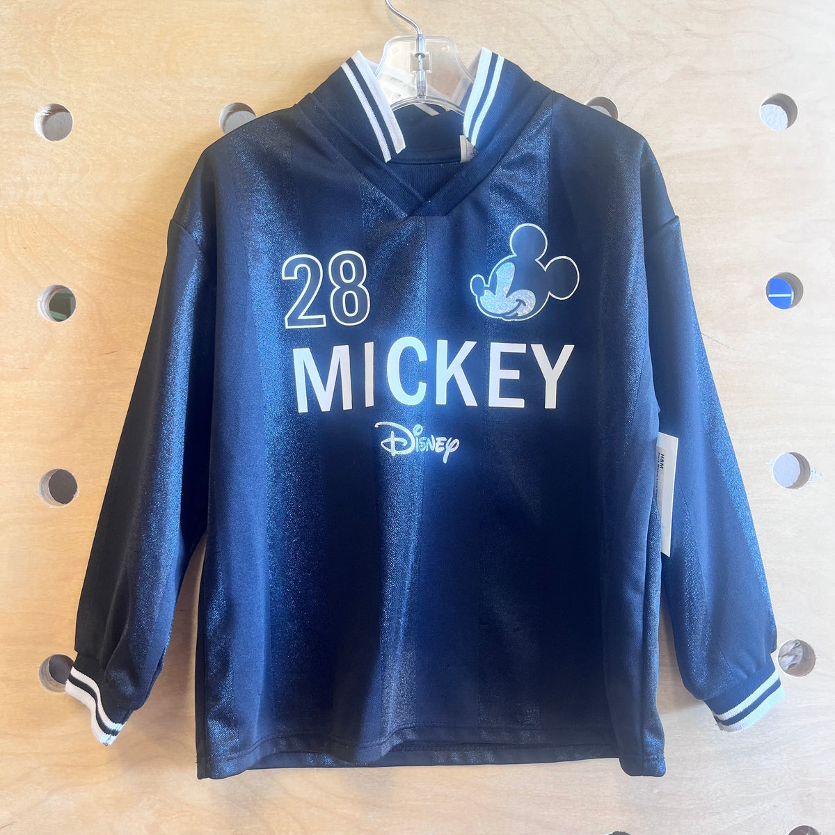 Black Mickey Long Sleeve Jersey