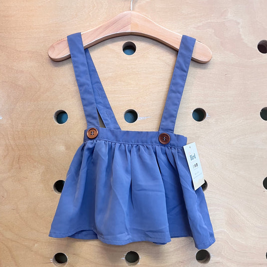 Blue Suspender Skirt NEW!