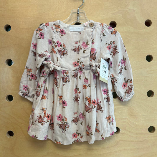 Pink Floral Dress