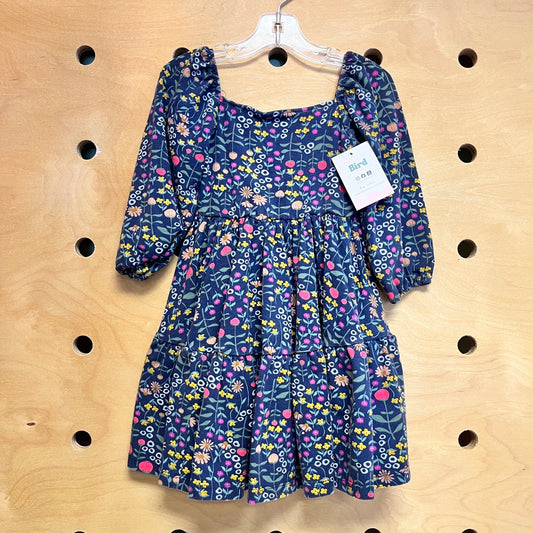 Blue Floral Dress