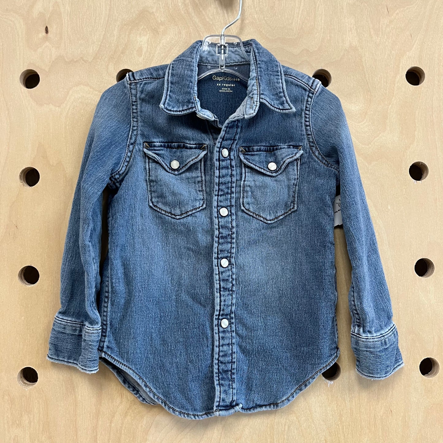 Denim Snap Shirt
