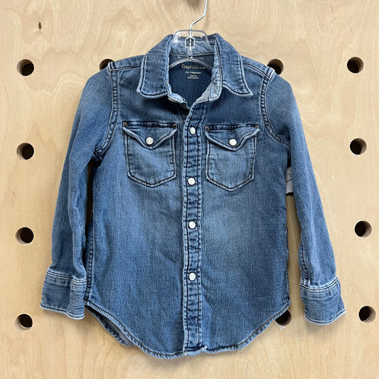 Denim Snap Shirt