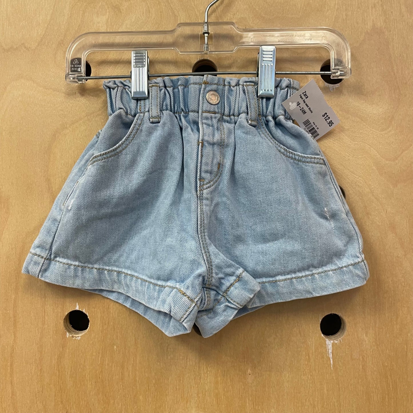 Paper Bag waist Shorts