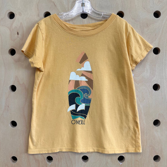 Yellow Surfboard Tee