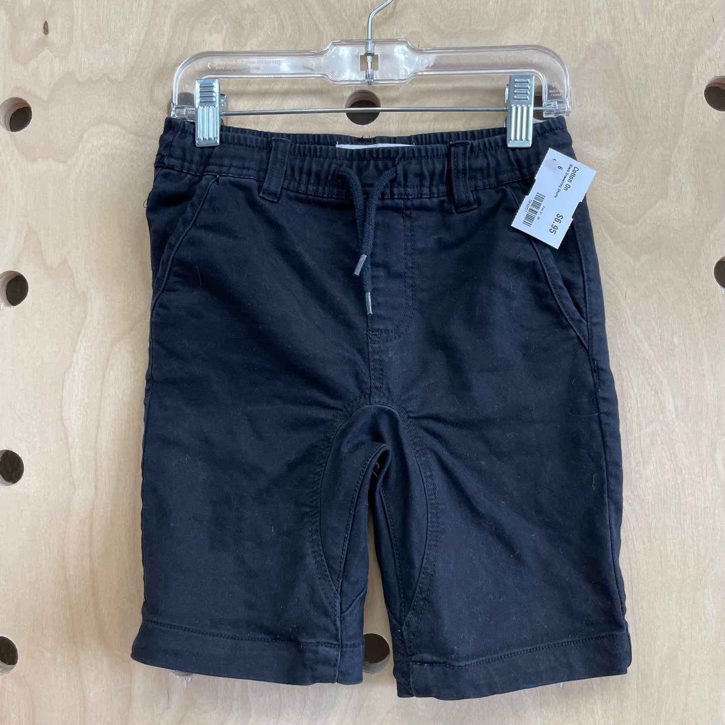 Black Drawstring Shorts
