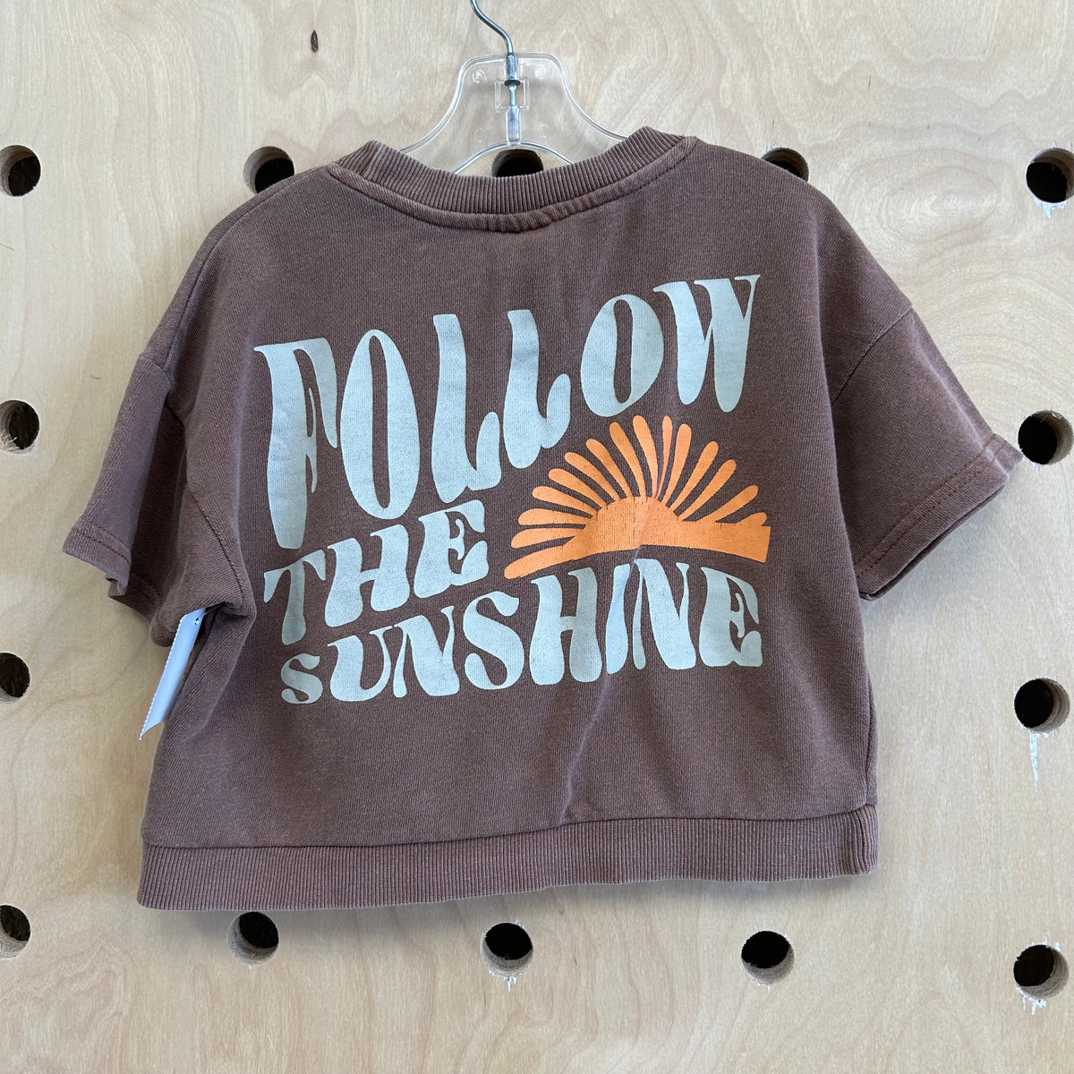 Follow the Sunshine Brown Pullover