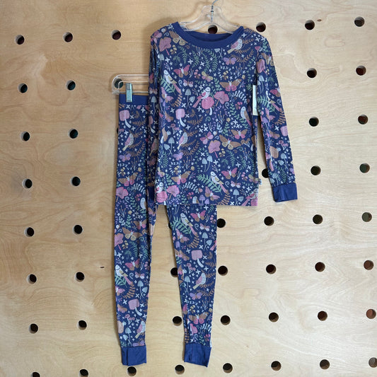 Purple Mushroom Bamboo Pajamas