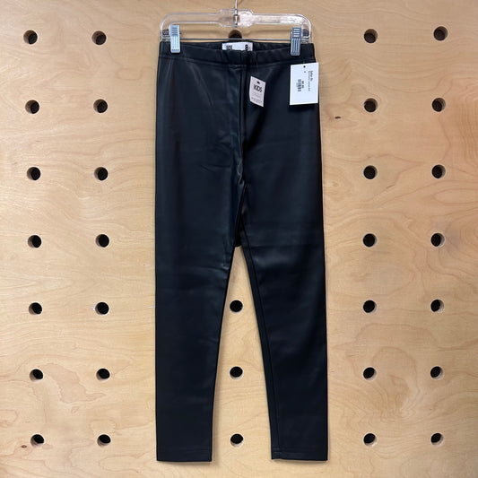 Black Pleather Leggings NEW!