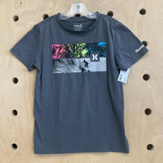 Grey Surf Scene Tee
