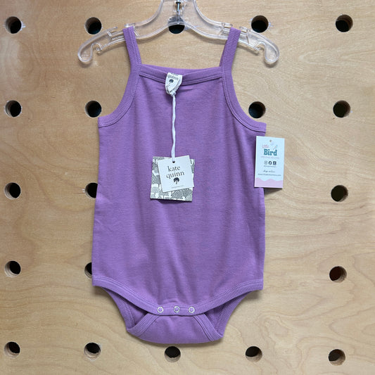 Organic Lavender Ribbed Bodysuit NEW!