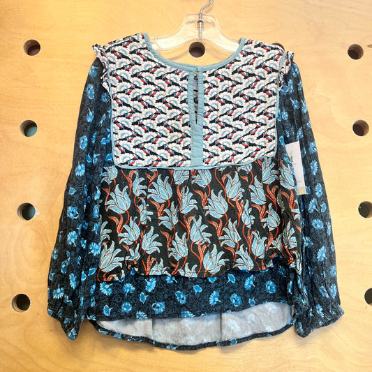 Mixed Print Quilted Top