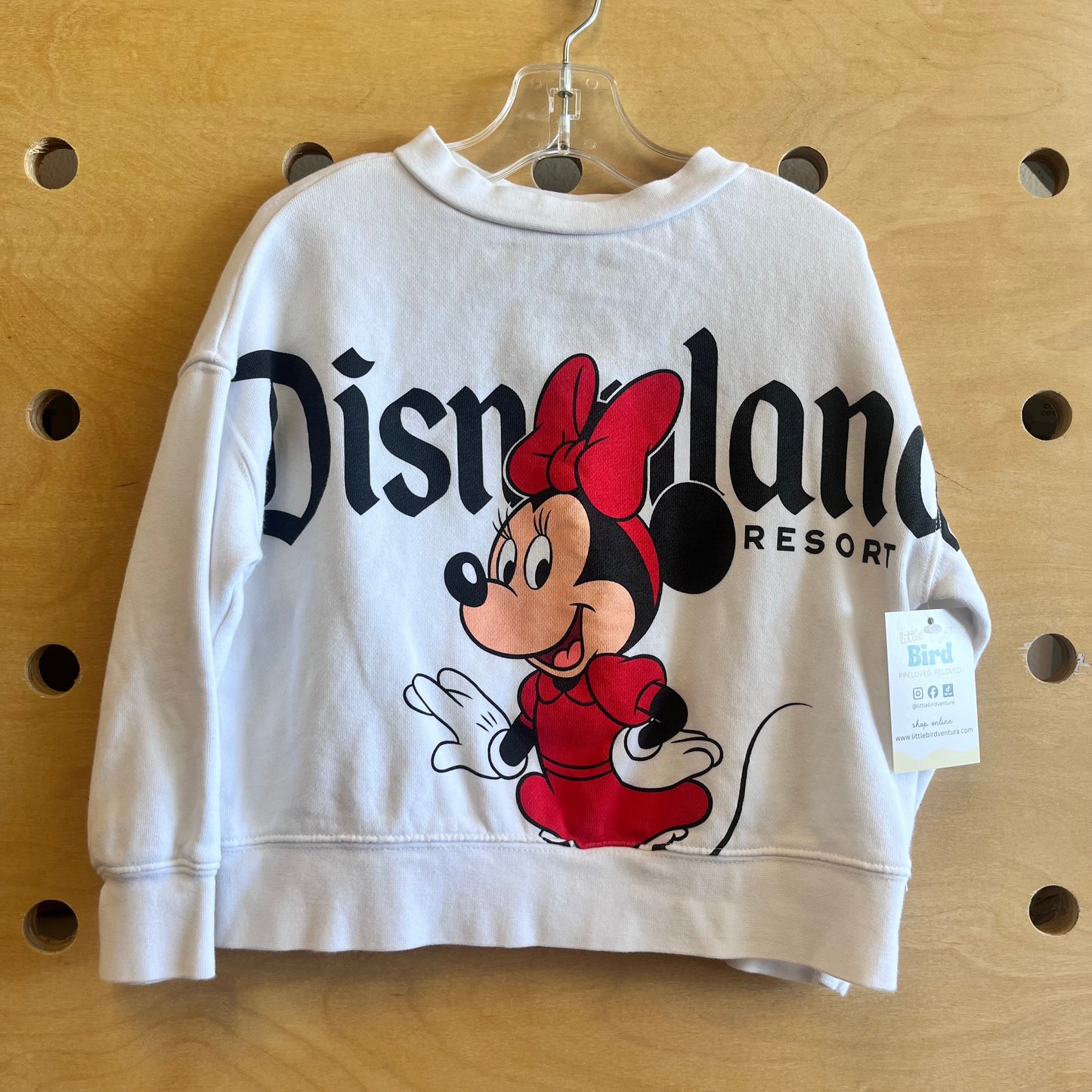 White Disney Minnie Pullover