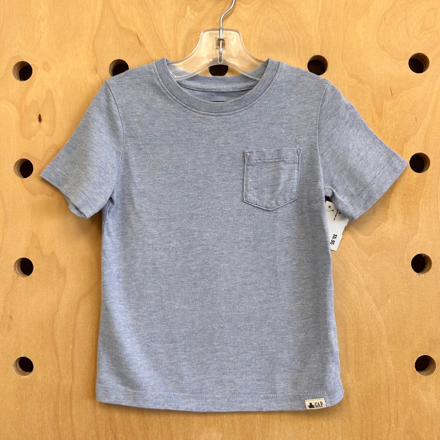 Blue Pocket Tee