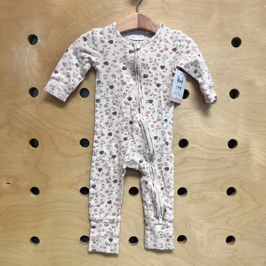 Blush Floral Berries 2-Way Zippy