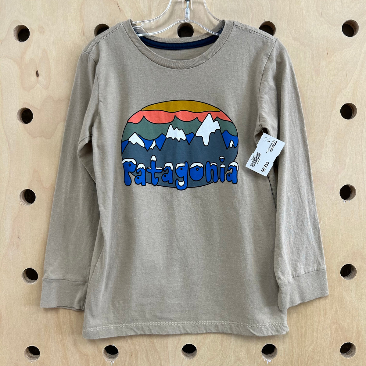 Tan Mountain LS Tee