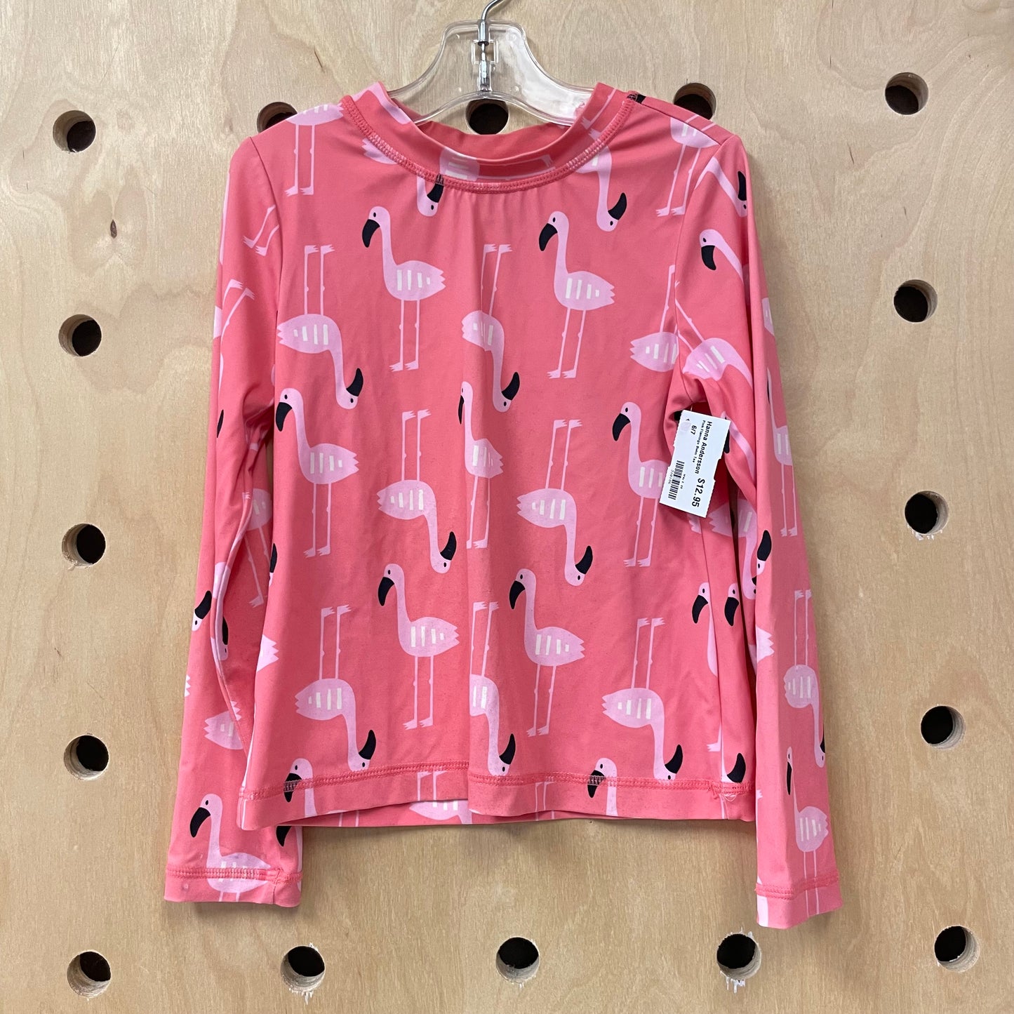 Pink Flamingo Swim Tee