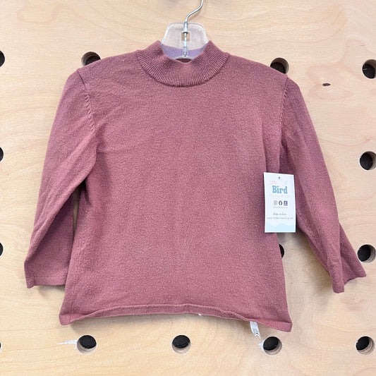 Mauve Bamboo Blend Knit Top