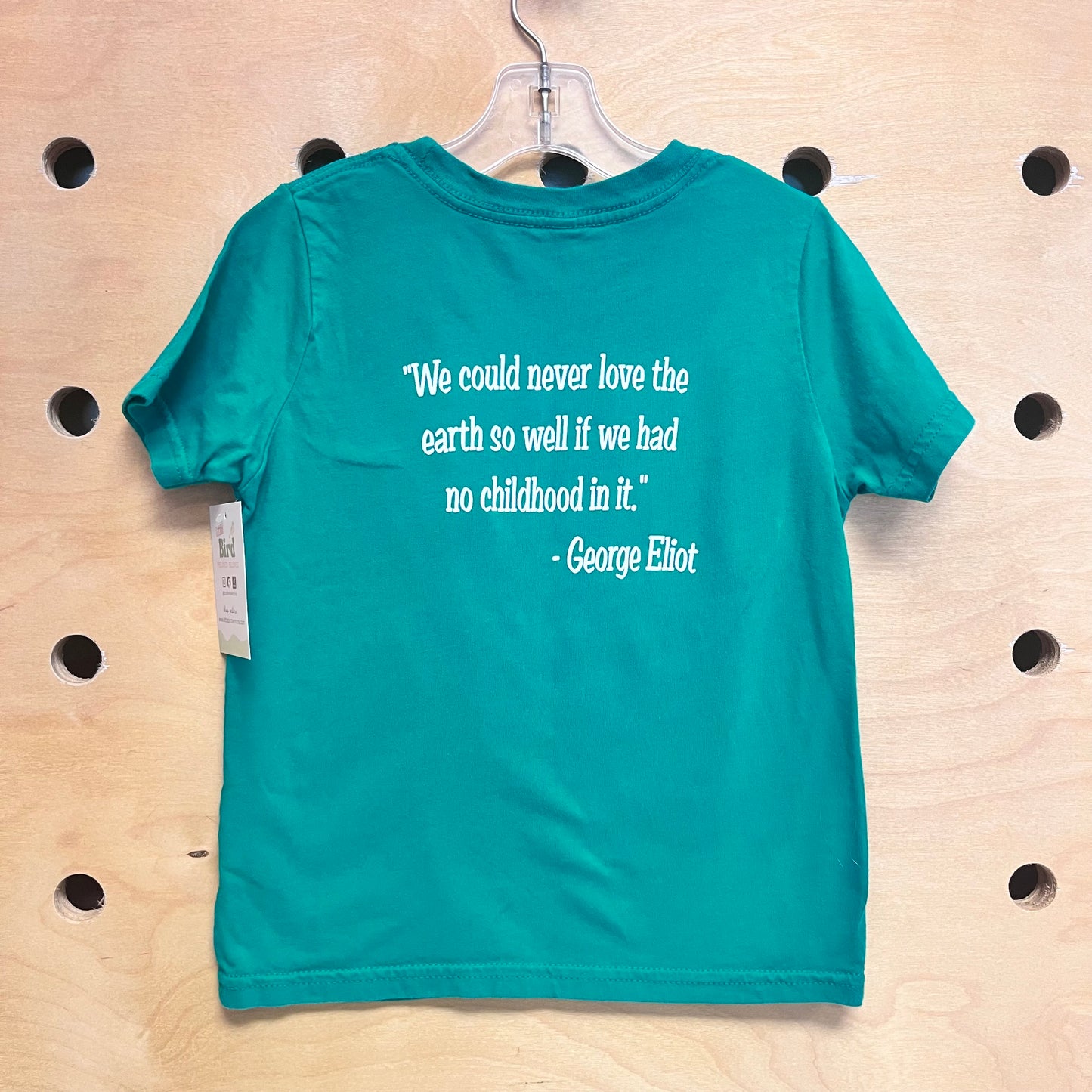 Green George Elliot Quote Tee