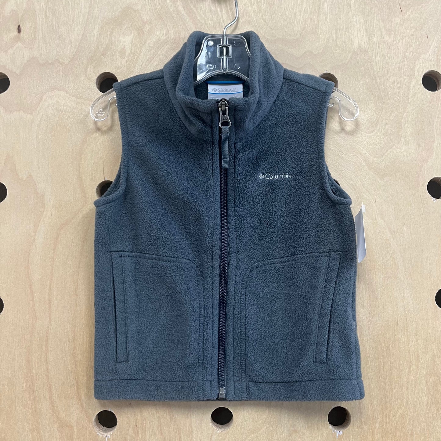 Grey Fleece Vest