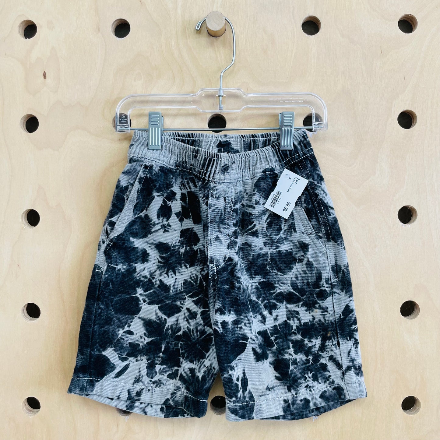 Tie Dye Denim Shorts