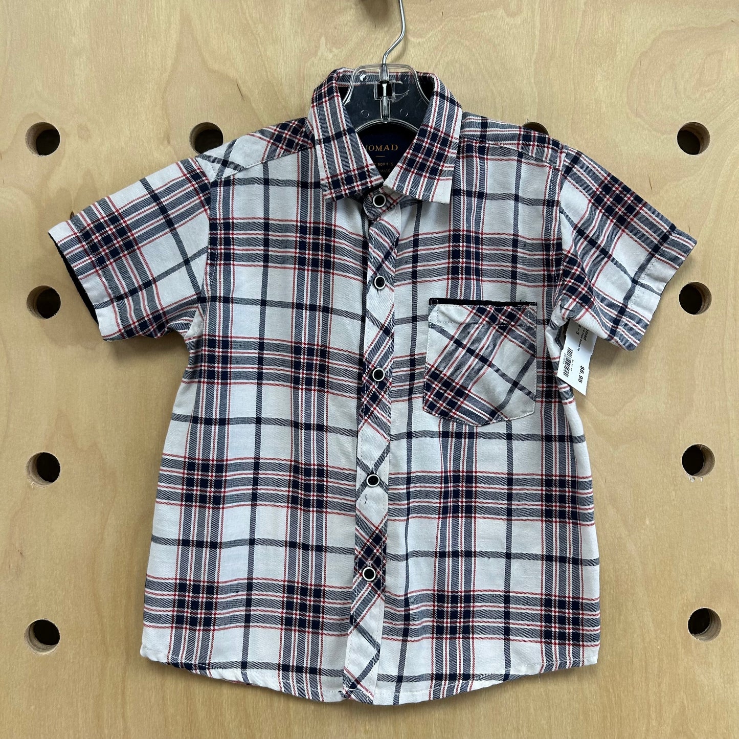RW+B Plaid Button Up