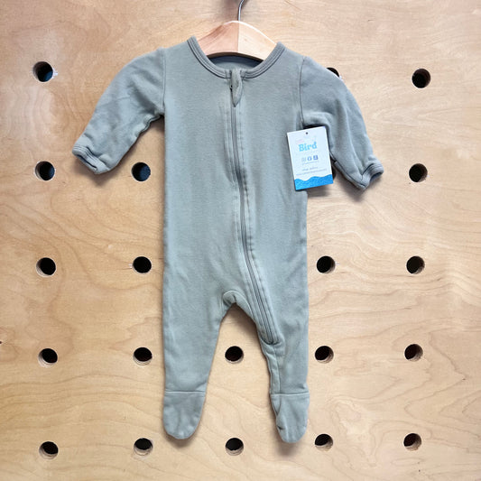 Organic Seafoam Footies
