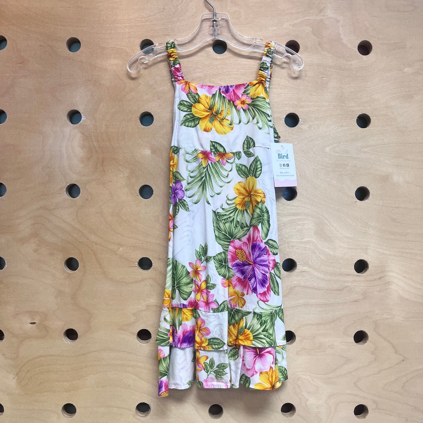 Rayon Hibiscus Dress
