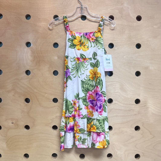 Rayon Hibiscus Dress