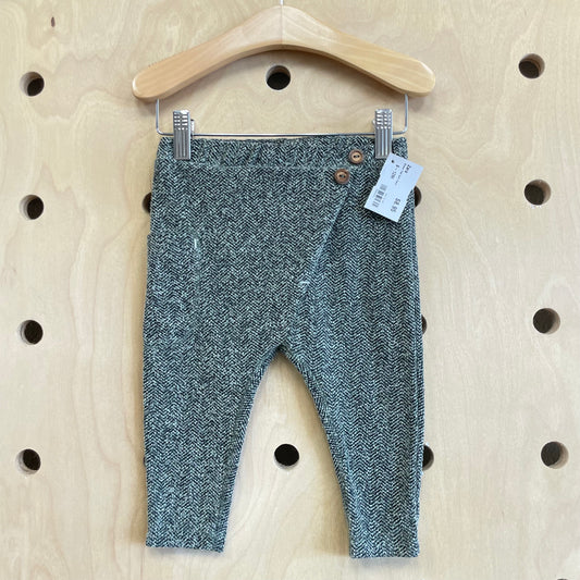 Green Twil Soft Pants