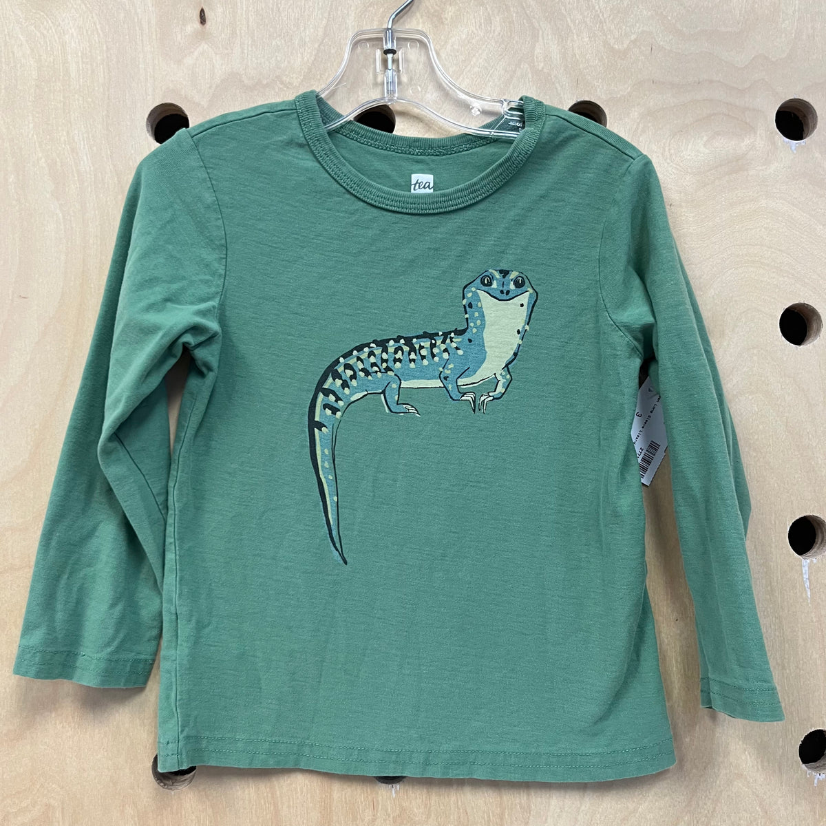 Green Long Sleeve Lizard Shirt