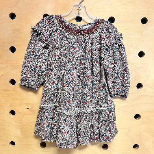 Floral Peplum Top