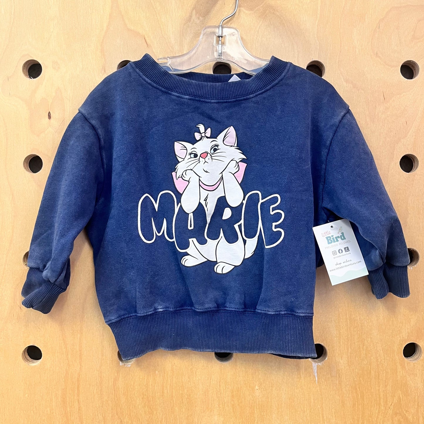 Navy Marie Aristocats Crewneck