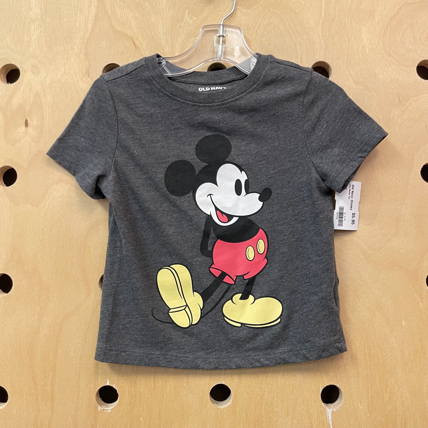 Grey Mickey Tee