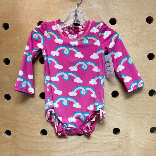 Pink Rainbow Swimsuit