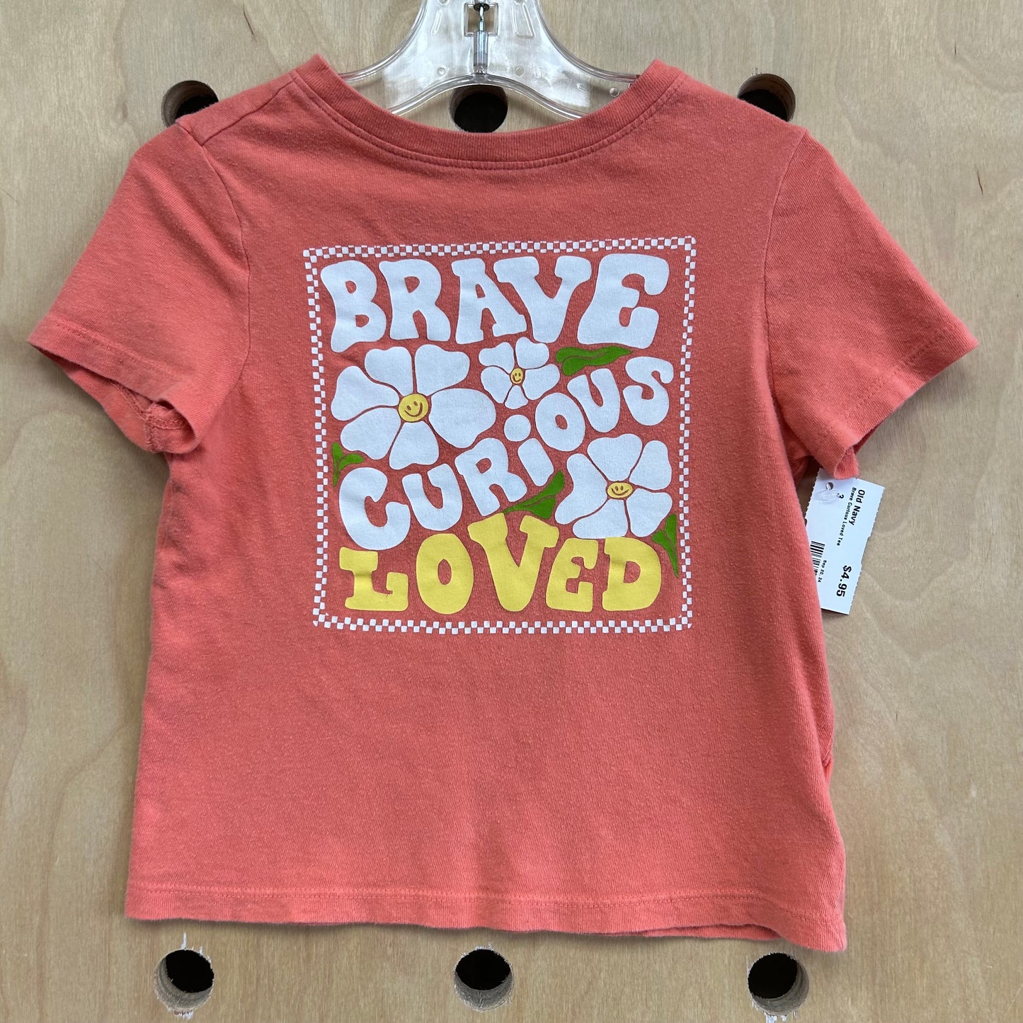 Brave Curious Loved Tee