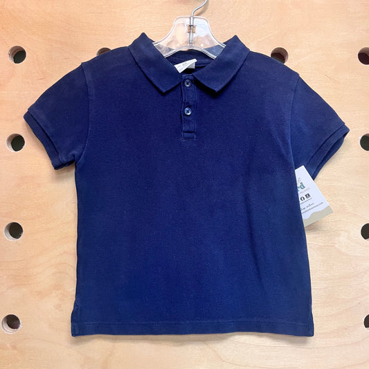 Blue Short Sleeve Polo