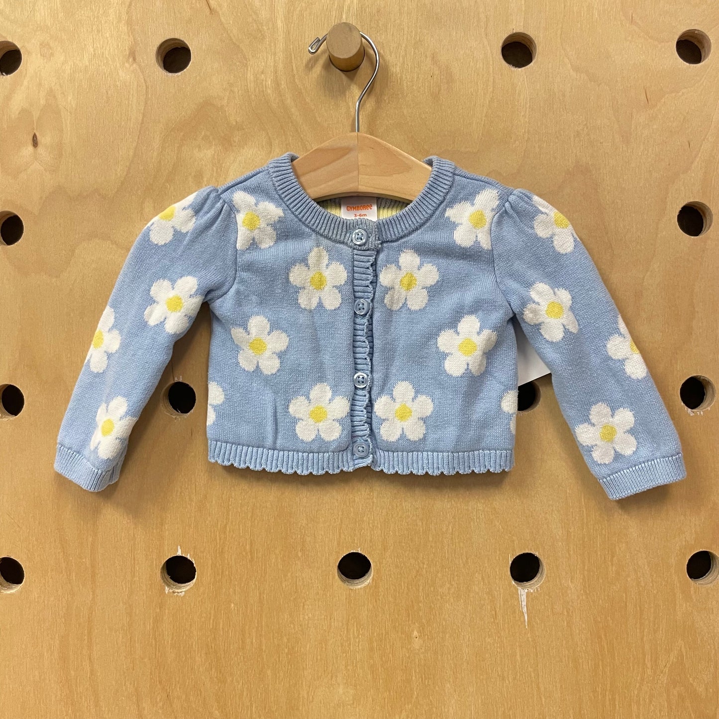 Blue Daisy Cardigan