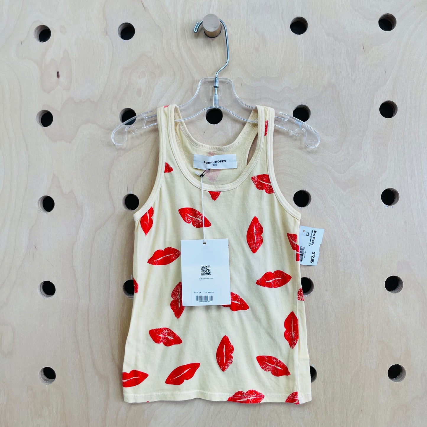 Yellow Lips Tank NEW!