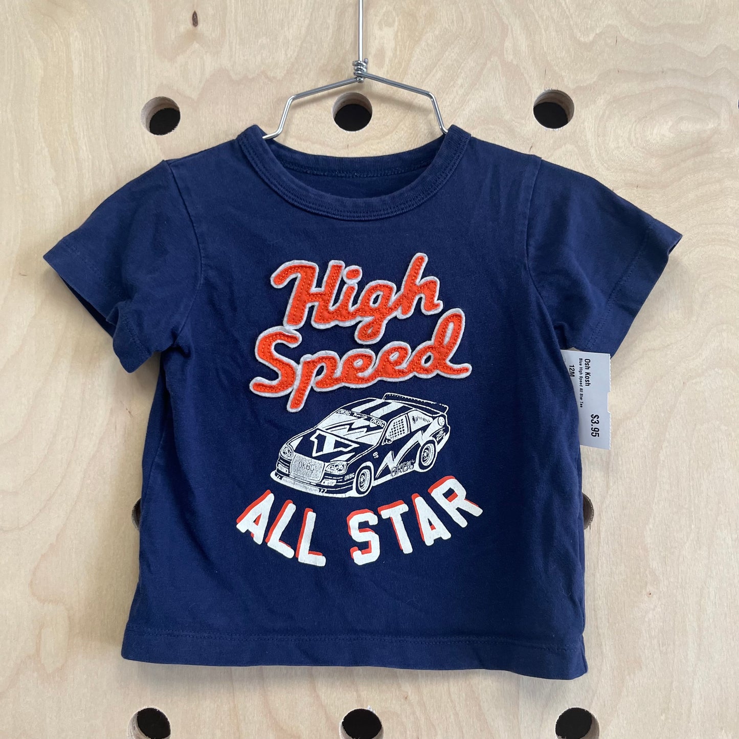 Blue High Speed All Star Tee