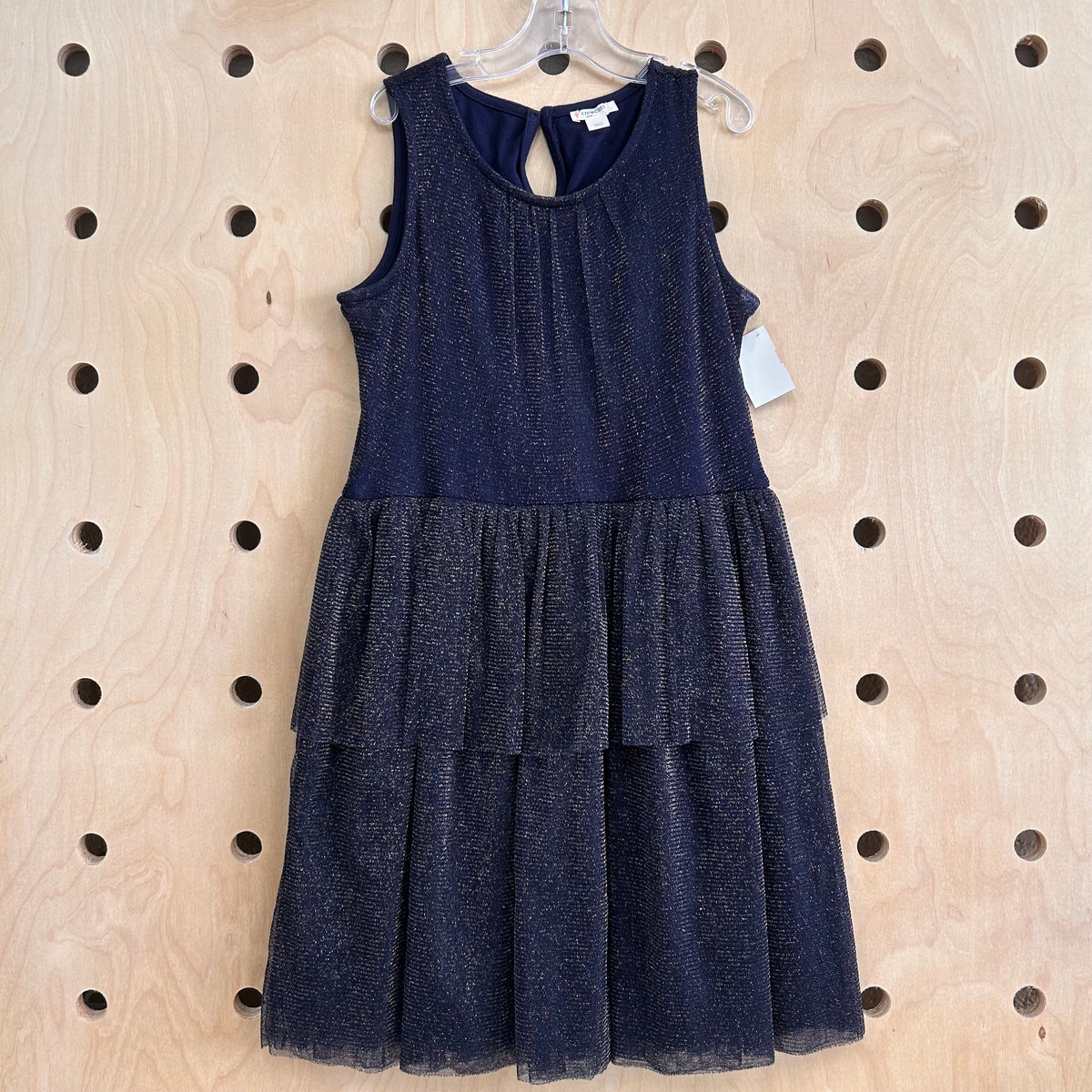 Blue & Gold Tulle Dress