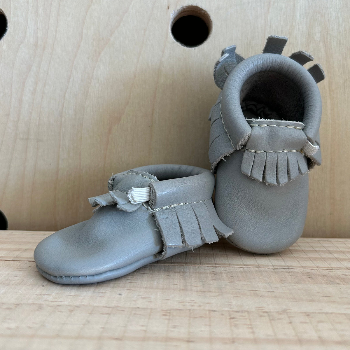 Grey Moccasins