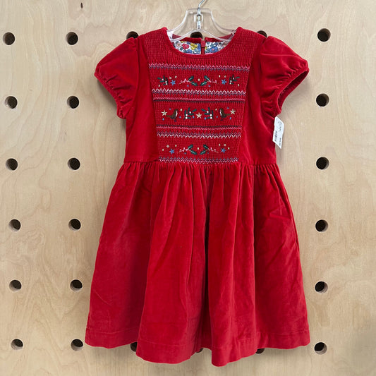 Red Holly Holiday Dress