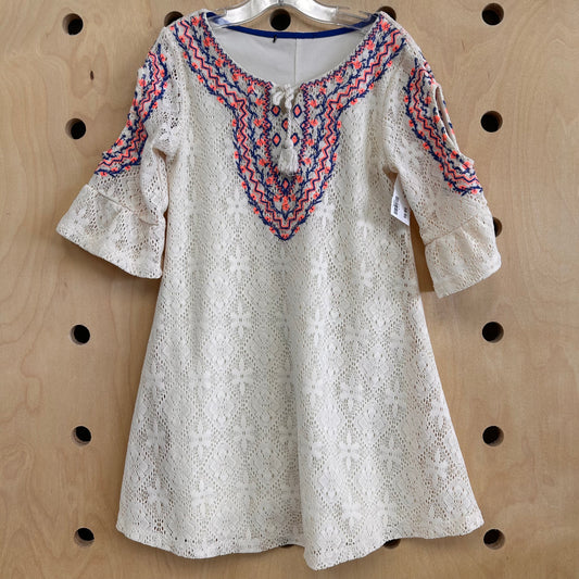Cream Lace Dress