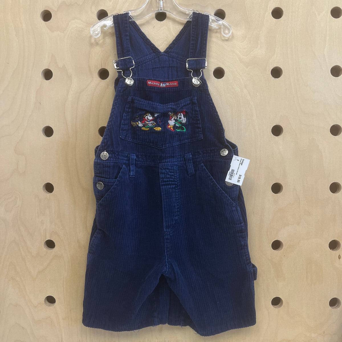 Vintage Mickey & Minnie Shortalls