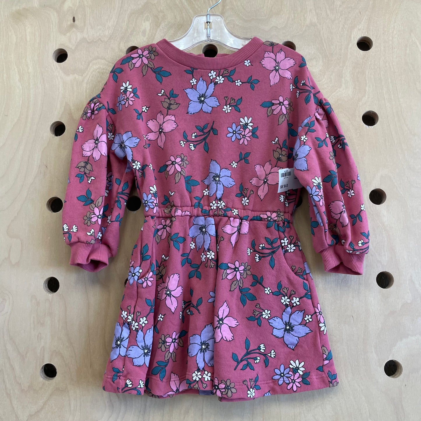 Pink Floral Dress