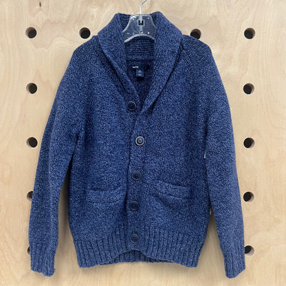 Blue Knit Cardigan