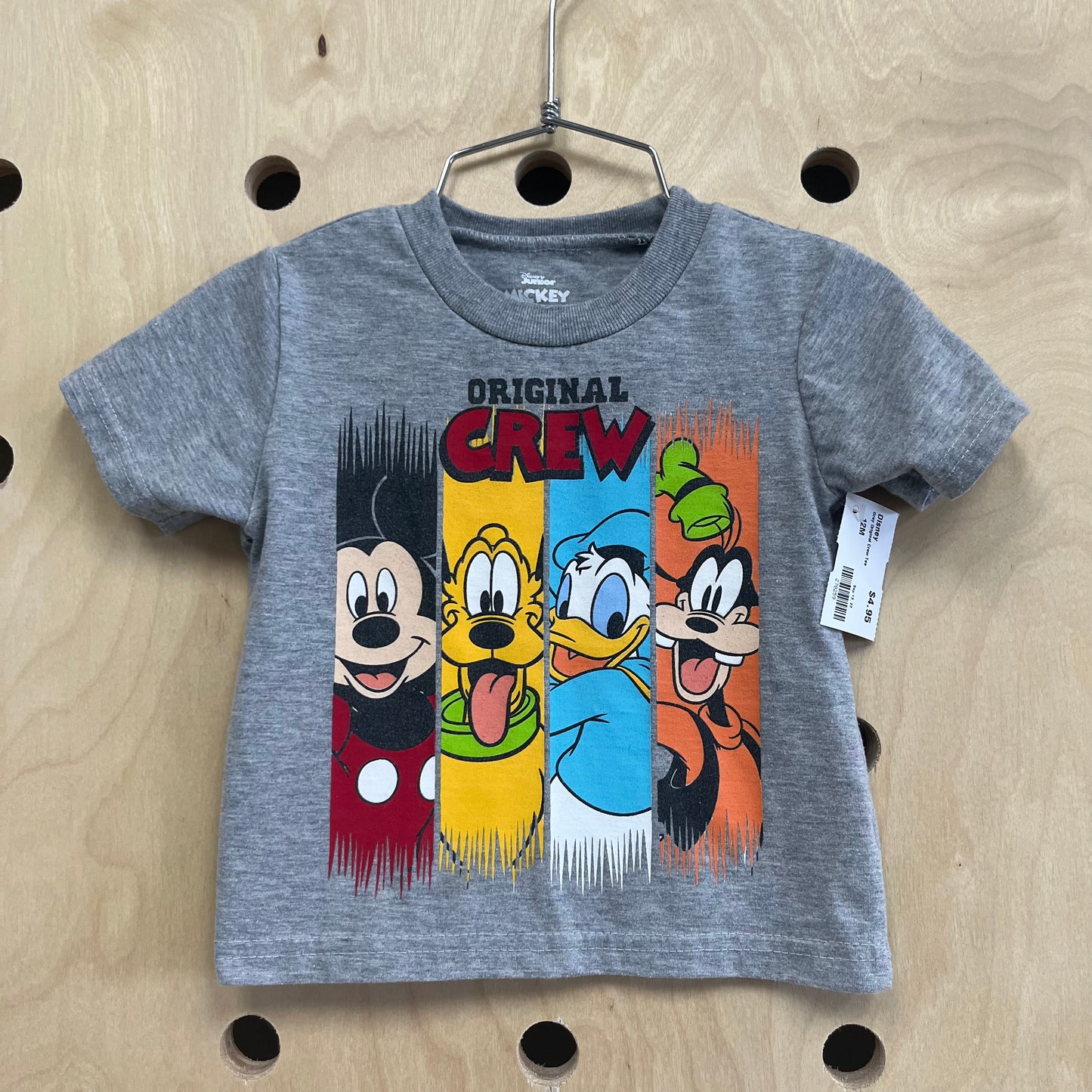 Grey Original Crew Tee