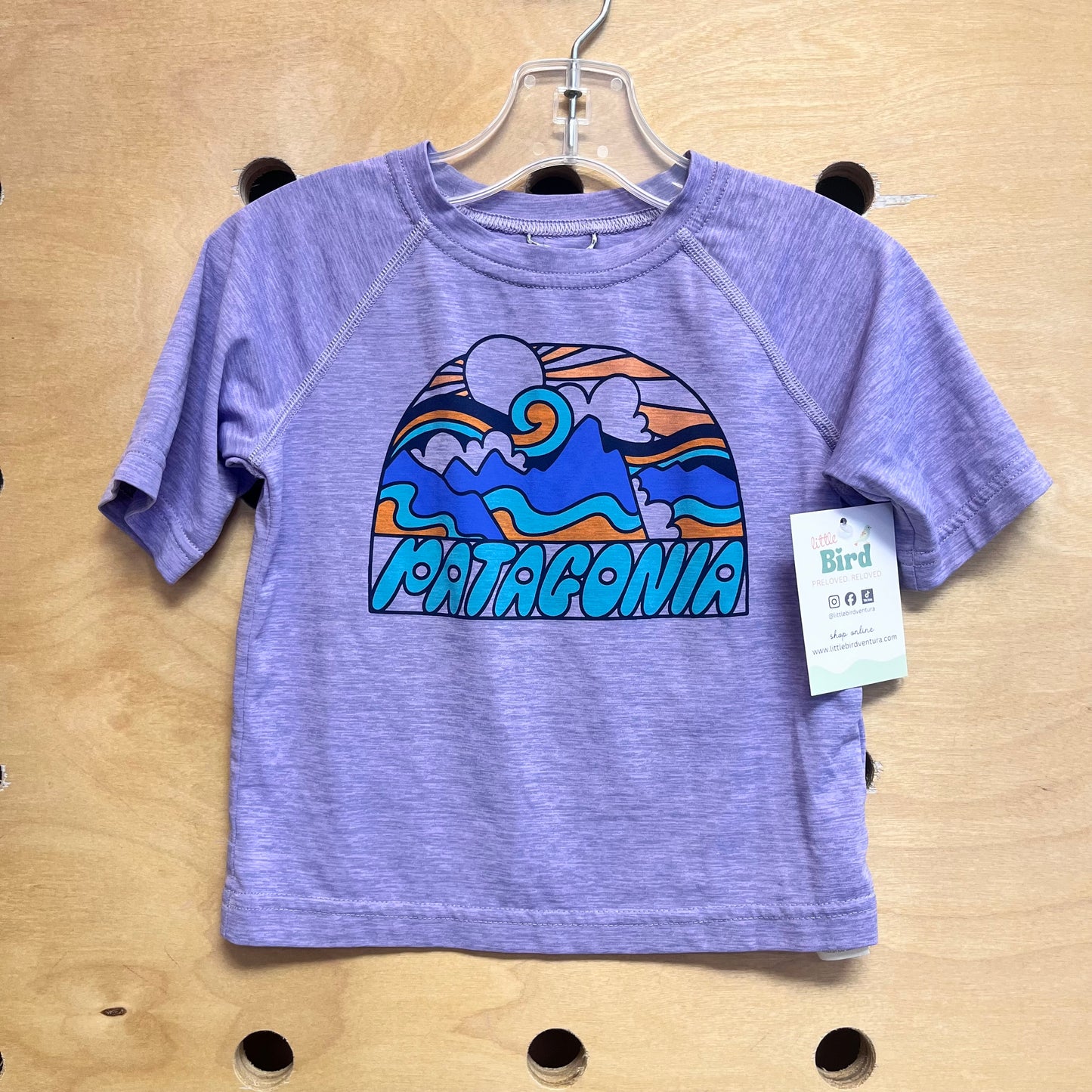 Purple Capiline Tee