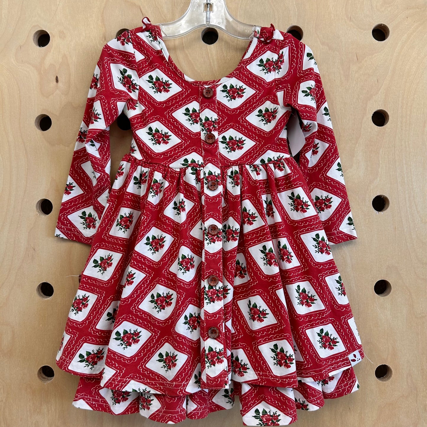Red Rose Dress