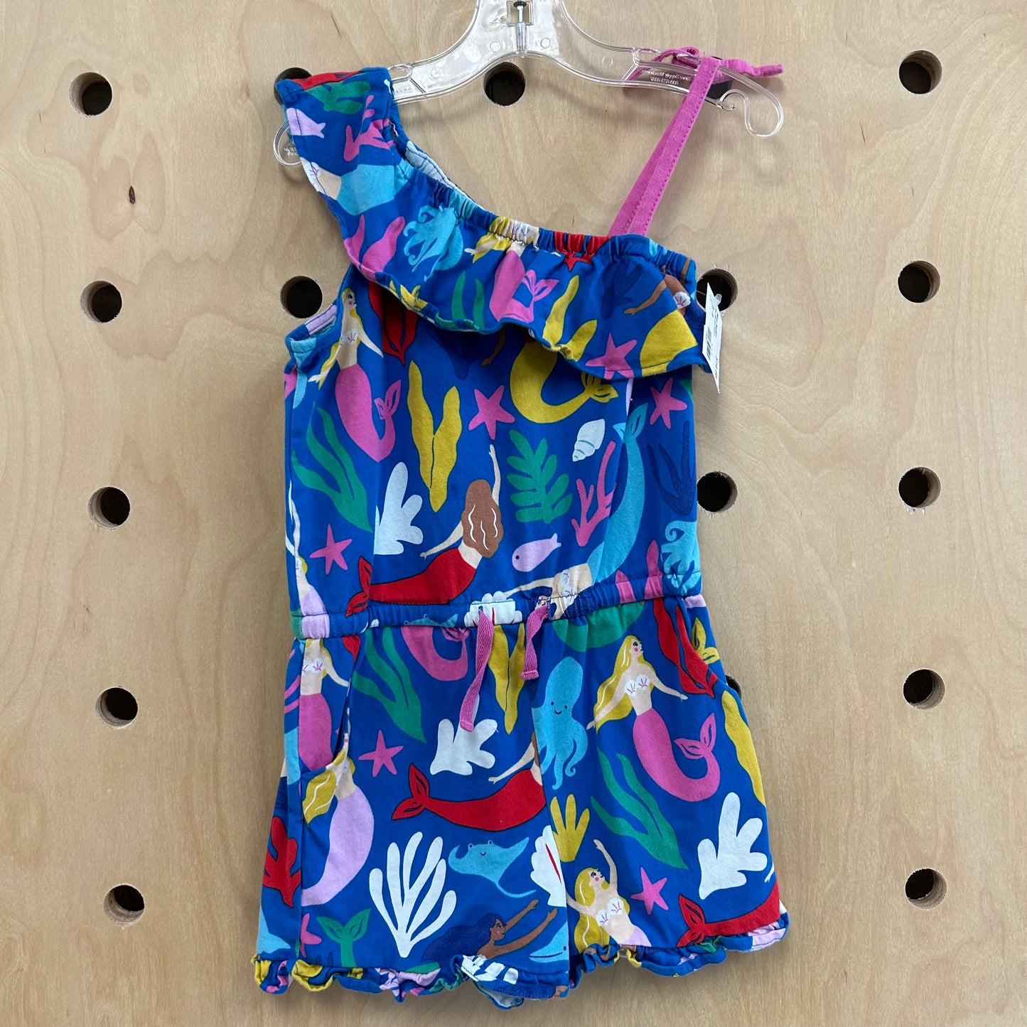 Blue Mermaid Romper